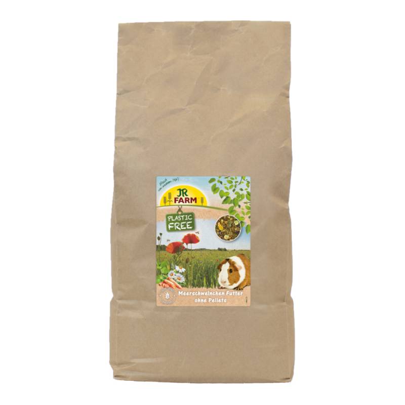 JR Farm Plastic Free Meerschweinchen Futter ohne Pellets - 2 kg von JR Farm