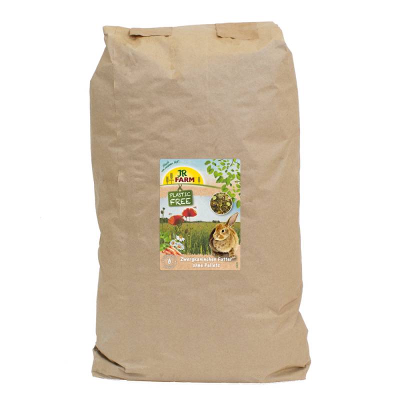 JR Farm Plastic Free Zwergkaninchen ohne Pellets - 5 kg von JR Farm