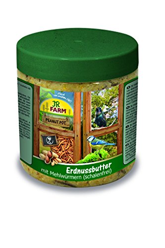 JR Garden PPot Erdnussbutter Mehlwürmer 400 g (5er Pack) von JR Farm