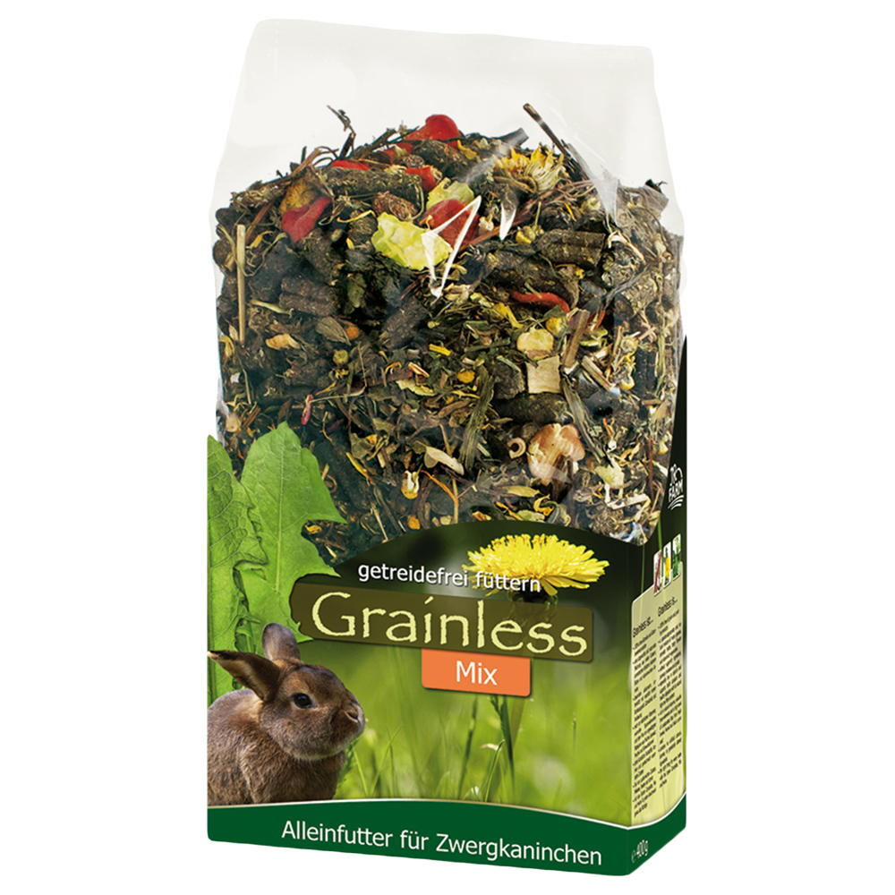 JR Grainless Mix Zwergkaninchen - 1,7 kg von JR Farm