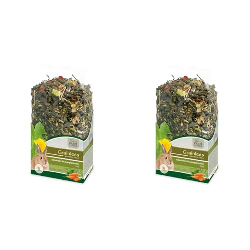 JR Grainless Mix Zwergkaninchen 650 g (Packung mit 2) von JR Farm