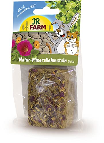 JR FARM Natur-Minerallehmstein Blüte 100 g von JR Farm