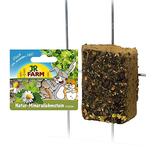 JR FARM Natur-Minerallehmstein Kräuter 100 g von JR Farm