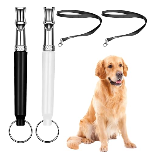 JRILUO 2 Stück Hundepfeife Rückruf, Ultraschall Hundepfeife, Lautlose Hochfrequenz Lautlos,Hilfsmittel Pfeife Hund Rückruf, Verstellbare Pfeife, Geeignet für das Training von Hunden JRILUO 2 Stück Hundepfeife Rückruf, Ultraschall Hundepfeife, Lautlose Hochfrequenz Lautlos,Hilfsmittel Pfeife Hund Rückruf, Verstellbare Pfeife, Geeignet für das Training von Hunden von JRILUO