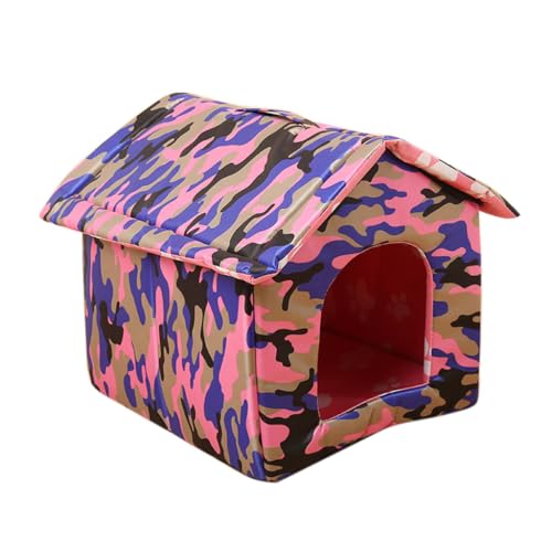 Bed House Indoor/Outdoor Pet House Size for Cat and Small Dog Warm Cave Sleeping Nest Bed Camouflage Bed House Indoor/Outdoor Pet House Size for Cat and Small Dog Warm Cave Sleeping Nest Bed Camouflage von JSGHGDF