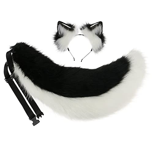 COSPLAY Sexy Tierohr + Schwanz Ausgefallene Party Handgemacht Hundeohrschwanz Set Schwanz COSPLAY Sexy Tierohr + Schwanz Ausgefallene Party Handgemacht Hundeohrschwanz Set Schwanz von JSGHGDF