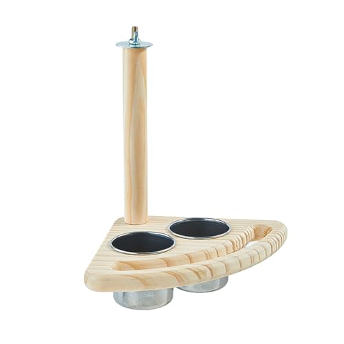 JSGHGDF Feeder Fütterung Tassen Barsch Set Käfig Dekoration Doppelte Fütterung Tasse Käfig JSGHGDF Feeder Fütterung Tassen Barsch Set Käfig Dekoration Doppelte Fütterung Tasse Käfig von JSGHGDF