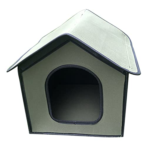 Haustierhaus Wasserdicht Winter Warme Hundehäuser für Outdoor/Indoor Katzen für Katzen Unterschlupf mit Abnehmbarem Pad Leicht zu Haustierhaus Wasserdicht Winter Warme Hundehäuser für Outdoor/Indoor Katzen für Katzen Unterschlupf mit Abnehmbarem Pad Leicht zu von JSGHGDF