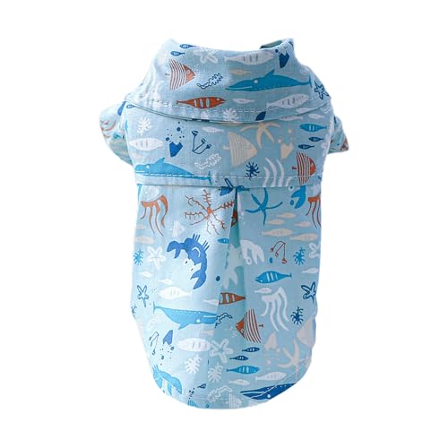 Hundehemd Haustier Print Shirt Hemd Hemd Welpen Anzug Süß 2-Legs Outfit Pullover Kleidung Für Kleine Haustier Hundehemd Haustier Print Shirt Hemd Hemd Welpen Anzug Süß 2-Legs Outfit Pullover Kleidung Für Kleine Haustier von JSGHGDF