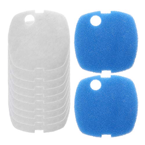 JSGHGDF 10 Stück Kanister Filtermedien Ersatz Pad Mechanische Biologische Filterung Aquarium JSGHGDF 10 Stück Kanister Filtermedien Ersatz Pad Mechanische Biologische Filterung Aquarium von JSGHGDF