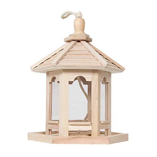 JSGHGDF 1000 Ml Hängender Futterspender Wildvögel Samenbehälter Futterspender Vogelhaus Dekoration JSGHGDF 1000 Ml Hängender Futterspender Wildvögel Samenbehälter Futterspender Vogelhaus Dekoration von JSGHGDF