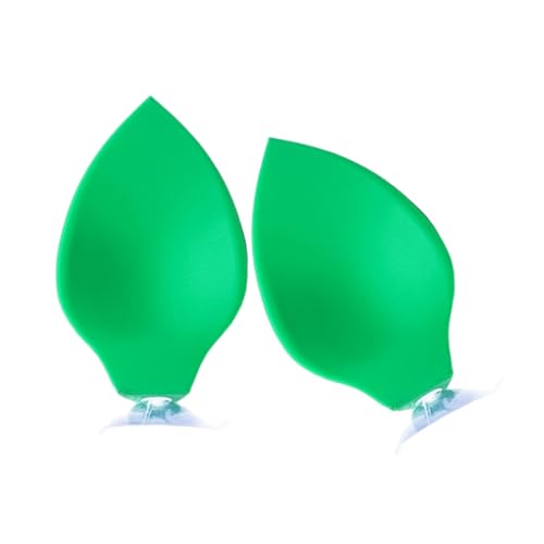 JSGHGDF 3D Druck Dekorative Versteck Mit Saugnapfbecher Grüne Hideaway Decore Für Fischtanks Ornamente Versteck Für Terrarium von JSGHGDF