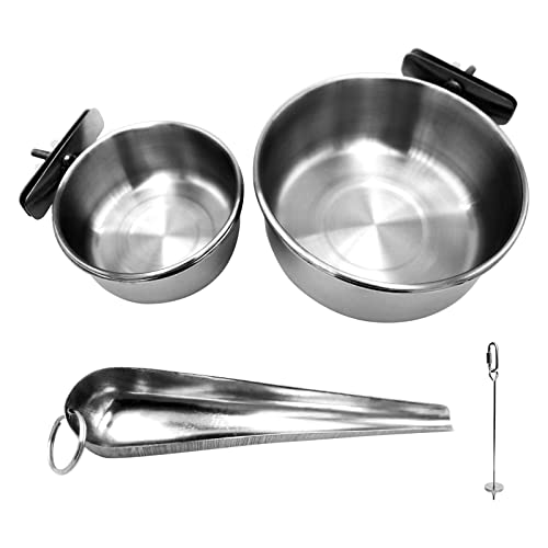 JSGHGDF 4 Stücke Wasserspender Schüssel Waterer Feeder Tassen Vogelbehälter Käfig Zubehör JSGHGDF 4 Stücke Wasserspender Schüssel Waterer Feeder Tassen Vogelbehälter Käfig Zubehör von JSGHGDF