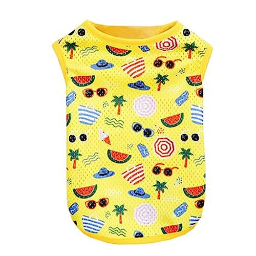JSGHGDF Atmungsaktive Kühlweste für Hunde, Cartoon-Druck, Hunde und Katzen, Kühlweste, Haustier-Outdoor-Zubehör JSGHGDF Atmungsaktive Kühlweste für Hunde, Cartoon-Druck, Hunde und Katzen, Kühlweste, Haustier-Outdoor-Zubehör von JSGHGDF