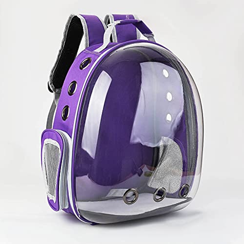 JSGHGDF Atmungsaktiver transparenter Rucksack für Katzen und Welpen, Reise-Rucksack für Haustiere JSGHGDF Atmungsaktiver transparenter Rucksack für Katzen und Welpen, Reise-Rucksack für Haustiere von JSGHGDF