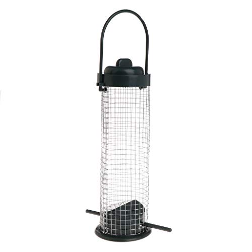 JSGHGDF Hängender Wildvogel Futterspender Mit Sitzstange Metallgeflechtrohr Meisenknödel Obst Vogelfutterspender Für Den Garten Hof Freien JSGHGDF Hängender Wildvogel Futterspender Mit Sitzstange Metallgeflechtrohr Meisenknödel Obst Vogelfutterspender Für Den Garten Hof Freien von JSGHGDF