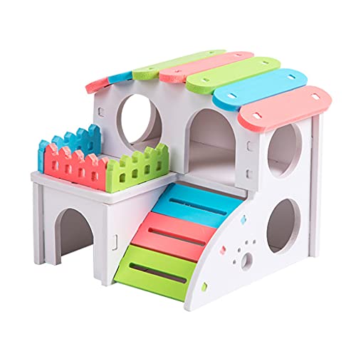 JSGHGDF Hamsterhaus Kleines Kletterspielzeug Zwerghamsterkäfig Zubehör JSGHGDF Hamsterhaus Kleines Kletterspielzeug Zwerghamsterkäfig Zubehör von JSGHGDF