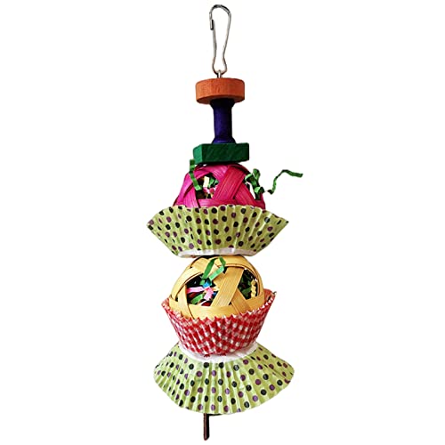 JSGHGDF Haustier Vogel Zahnkauen Spielzeug Raffia Vine Bälle Tasse Kuchen Für Cockatiel Conure Cockatoo Zähne Mahlen Perfekt Für Käfigvögel JSGHGDF Haustier Vogel Zahnkauen Spielzeug Raffia Vine Bälle Tasse Kuchen Für Cockatiel Conure Cockatoo Zähne Mahlen Perfekt Für Käfigvögel von JSGHGDF