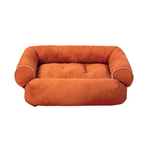 JSGHGDF Haustierbett mit abnehmbarem Kissen, weicher und schöner Hundekorb, Hundesofa, abnehmbares Kissennest JSGHGDF Haustierbett mit abnehmbarem Kissen, weicher und schöner Hundekorb, Hundesofa, abnehmbares Kissennest von JSGHGDF