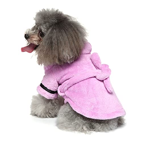 JSGHGDF Hunde-Bademantel, Badetuch, Kleidung, atmungsaktiv, leicht zu tragen, schnell trocknend, für kleine und große Hunde JSGHGDF Hunde-Bademantel, Badetuch, Kleidung, atmungsaktiv, leicht zu tragen, schnell trocknend, für kleine und große Hunde von JSGHGDF