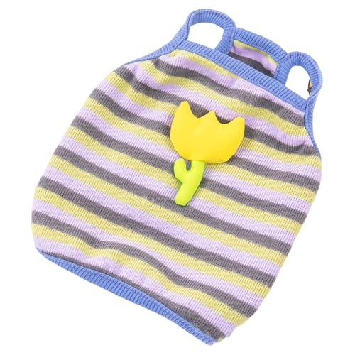JSGHGDF Hundeweste für Mädchen, mit Blume, gestreift, Frühling für Welpen, Hunde und Katzen JSGHGDF Hundeweste für Mädchen, mit Blume, gestreift, Frühling für Welpen, Hunde und Katzen von JSGHGDF
