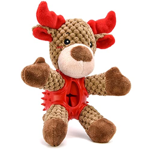 JSGHGDF Kauspielzeug Hunde Weihnachten Rentier Aggressive Futterspender Quietschspielzeug Die Zahnreinigung JSGHGDF Kauspielzeug Hunde Weihnachten Rentier Aggressive Futterspender Quietschspielzeug Die Zahnreinigung von JSGHGDF