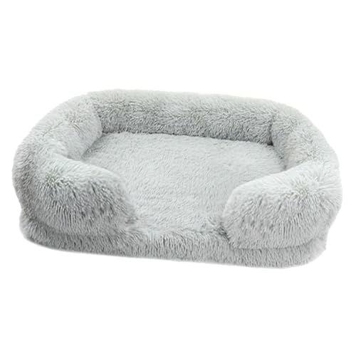 JSGHGDF Kreatives Haustierbett, abnehmbares Kissen für Hunde und Katzen, weiches Plüsch, bequemes Sofa, mehrere Größen und Farben JSGHGDF Kreatives Haustierbett, abnehmbares Kissen für Hunde und Katzen, weiches Plüsch, bequemes Sofa, mehrere Größen und Farben von JSGHGDF