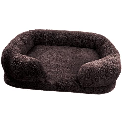 JSGHGDF Kreatives Haustierbett, abnehmbares Kissen für Hunde und Katzen, weiches Plüsch, bequemes Sofa, mehrere Größen und Farben JSGHGDF Kreatives Haustierbett, abnehmbares Kissen für Hunde und Katzen, weiches Plüsch, bequemes Sofa, mehrere Größen und Farben von JSGHGDF