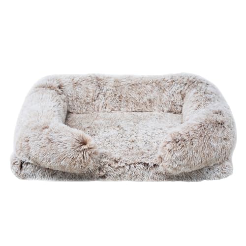 JSGHGDF Kreatives Haustierbett, abnehmbares Kissen für Hunde und Katzen, weiches Plüsch, bequemes Sofa, mehrere Größen und Farben JSGHGDF Kreatives Haustierbett, abnehmbares Kissen für Hunde und Katzen, weiches Plüsch, bequemes Sofa, mehrere Größen und Farben von JSGHGDF