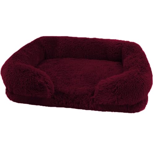 JSGHGDF Kreatives Haustierbett, abnehmbares Kissen für Hunde und Katzen, weiches Plüsch, bequemes Sofa, mehrere Größen und Farben JSGHGDF Kreatives Haustierbett, abnehmbares Kissen für Hunde und Katzen, weiches Plüsch, bequemes Sofa, mehrere Größen und Farben von JSGHGDF