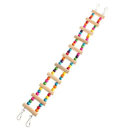 JSGHGDF Papagei Leiter Spielzeug Klettern Holz Brücke Regenbogen Farbe Perlen Holz Kauen Spielzeug Für Vogel Rennmaus Kleine Einfach Zu Hängen JSGHGDF Papagei Leiter Spielzeug Klettern Holz Brücke Regenbogen Farbe Perlen Holz Kauen Spielzeug Für Vogel Rennmaus Kleine Einfach Zu Hängen von JSGHGDF