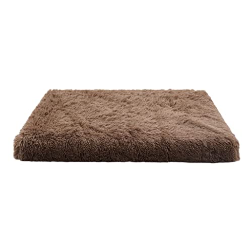 JSGHGDF Quadratisches langes Plüsch-Hundebett mit Katzenmatten, Haustierhütte, warm, für Haustiere, waschbar, für Hunde, Katzen, Schlafsofa JSGHGDF Quadratisches langes Plüsch-Hundebett mit Katzenmatten, Haustierhütte, warm, für Haustiere, waschbar, für Hunde, Katzen, Schlafsofa von JSGHGDF