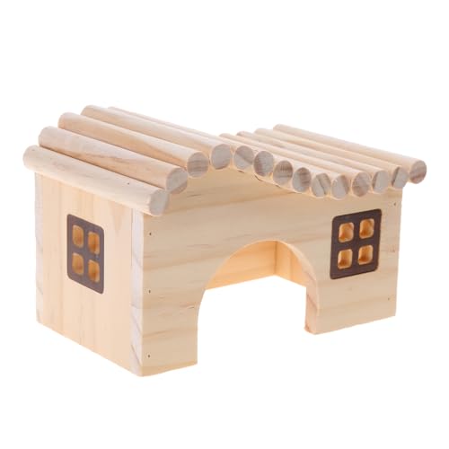 JSGHGDF Trendy Holz Hamster Nest Schlafen Hause Luxus Käfig Haustier Versteck Hütte Spielzeug Kleine Liefert Hamster Käfig JSGHGDF Trendy Holz Hamster Nest Schlafen Hause Luxus Käfig Haustier Versteck Hütte Spielzeug Kleine Liefert Hamster Käfig von JSGHGDF
