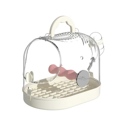 Transparenter Vogelkäfig für Reisen, Outdoor, Vogelkäfig, belüftet, für Papageien, Reisetasche, Käfig für den Transport Transparenter Vogelkäfig für Reisen, Outdoor, Vogelkäfig, belüftet, für Papageien, Reisetasche, Käfig für den Transport von JSGHGDF