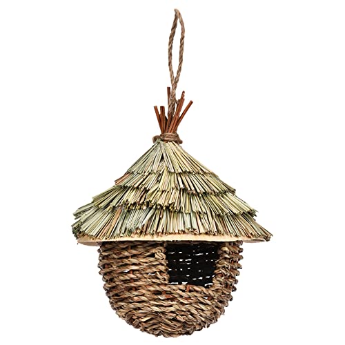 Vogelnest Vogelkäfig Naturgras Vogelhaus Outdoor Deko Gewebt Hängend Papagei Nest Häuser Haustier Schlafzimmer Vogelnest Vogelkäfig Naturgras Vogelhaus Outdoor Deko Gewebt Hängend Papagei Nest Häuser Haustier Schlafzimmer von JSGHGDF