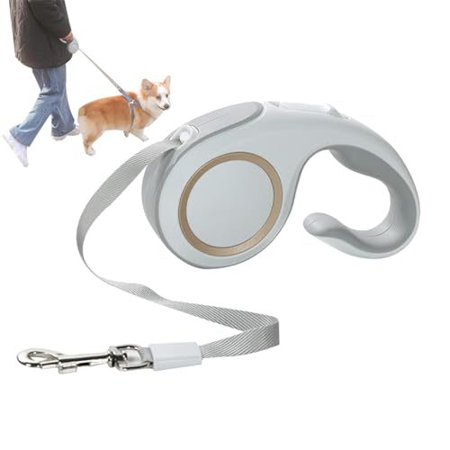 Ausziehbare Hundeleine, Rutschfestes Mehrzweck-Haustierband, schlagfeste tragbare Hundeleine, ergonomische Hundeleine zum Spazierengehen, Joggen Ausziehbare Hundeleine, Rutschfestes Mehrzweck-Haustierband, schlagfeste tragbare Hundeleine, ergonomische Hundeleine zum Spazierengehen, Joggen von JSHDUSA