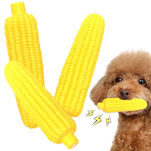 JSHDUSA Corn Dog Toothbrush | Dog Tething Toy Interactive Puppy Toothbrush | Set, Resistant to Biting, Sounding Squeak Toy for Small Medium Breeds JSHDUSA Corn Dog Toothbrush | Dog Tething Toy Interactive Puppy Toothbrush | Set, Resistant to Biting, Sounding Squeak Toy for Small Medium Breeds von JSHDUSA