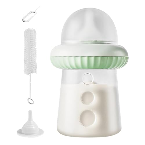JSHDUSA Kätzchen-Milchflasche – Futterspender für kleine Tiere – Silikon-Futternippel, ergonomisches, abnehmbares Design, Kätzchen-Futterflasche für alle Rassen von Kätzchen, Kaninchen, Eichhörnchen von JSHDUSA