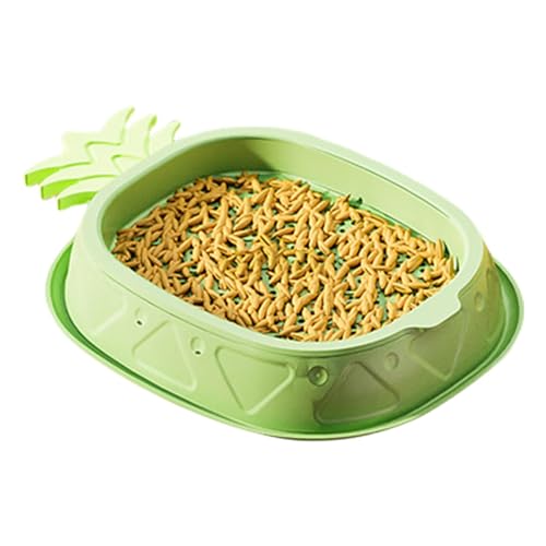 JSHDUSA Katzengras-Tablett – Katzengras-Anzuchtschale | Ananas-Design, Keimschalen, Weizengras-Topf, hydroponisches einfaches Wasser, für Katzen, Hunde und andere Haustiere von JSHDUSA