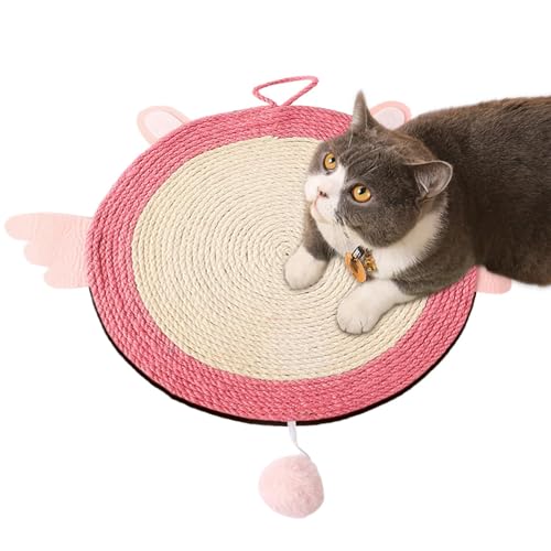 JSHDUSA Katzenkratzmatte - Indoor Katzen Kratzmatte Board | Möbelschutz Haustierbedarf, Sisal Katzenboden Kratzmatte für Schlaf und Grind Krallen JSHDUSA Katzenkratzmatte - Indoor Katzen Kratzmatte Board | Möbelschutz Haustierbedarf, Sisal Katzenboden Kratzmatte für Schlaf und Grind Krallen von JSHDUSA
