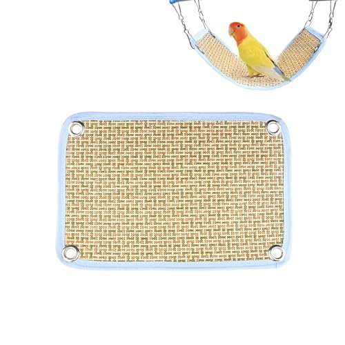 JSHDUSA Kühlkissen für Hamster, Kleintierkäfig-Hängematte, maschinenwaschbar, Haustier-Schlafbett für Meerschweinchen, Chinchillas, Eichhörnchen, Mäuse, Vögel von JSHDUSA