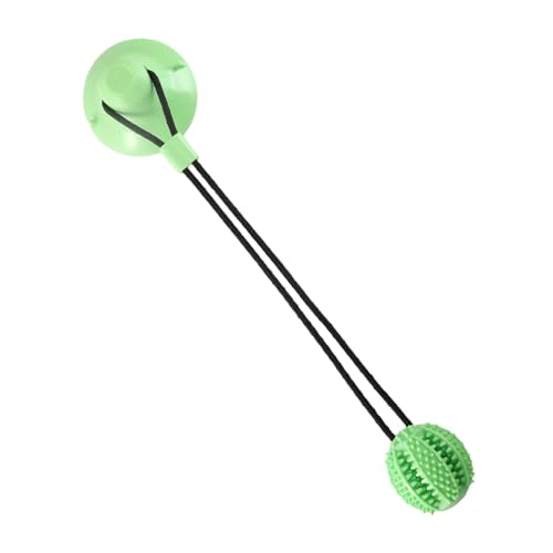 JSHDUSA Leckerli-Spender Hundespielzeug, Leckfutter Leckerli-Spender Ball, Elastisches Interaktives Kauspielzeug für große, mittelgroße und kleine Hunde von JSHDUSA