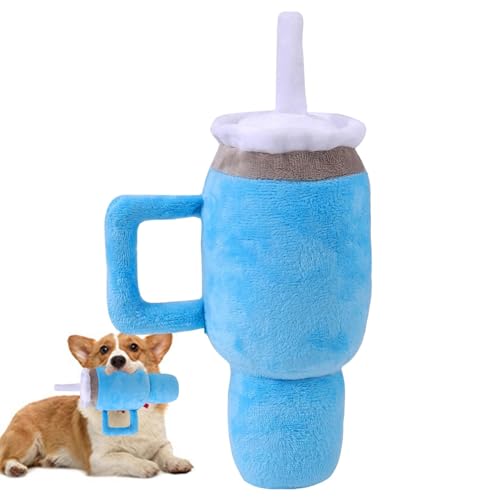JSHDUSA Quietschendes Plüsch-Hundespielzeug, Hundespielzeug für Spaß und Spiel, weiches Plüsch, quietschendes Spielzeug für Welpen, Hunde von JSHDUSA