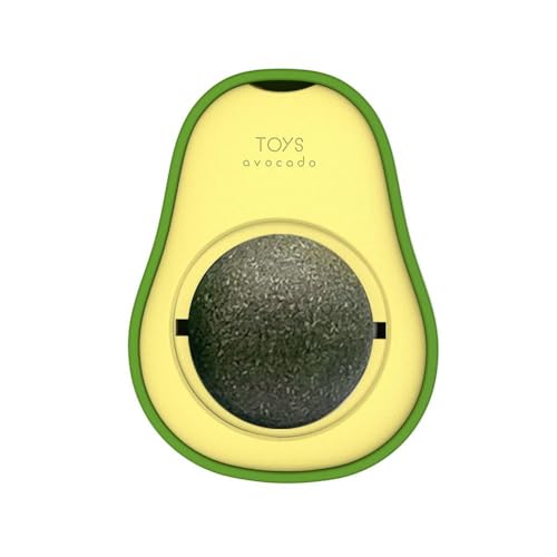 JSNKJLMN Avocado Katzenminze Bälle Spielzeug,Niedliche Katzenminze Bälle Wandmontage Katzenminze Ball,Zahnreinigungsspielzeug B Spielzeug Drehbar Katzenminze Kauen JSNKJLMN Avocado Katzenminze Bälle Spielzeug,Niedliche Katzenminze Bälle Wandmontage Katzenminze Ball,Zahnreinigungsspielzeug B Spielzeug Drehbar Katzenminze Kauen von JSNKJLMN