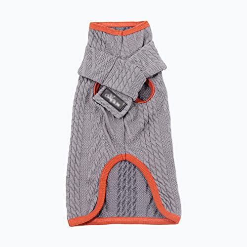 JSSEVN Haustier Hund Rollkragen Strickpullover Mantel Winter Wärmer Verdickung Pullover Strickwaren Häkelkleidung Welpen Katze Grau M JSSEVN Haustier Hund Rollkragen Strickpullover Mantel Winter Wärmer Verdickung Pullover Strickwaren Häkelkleidung Welpen Katze Grau M von JSSEVN