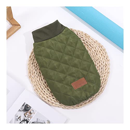 JSSEVN Hund Winterweste Warm Atmungsaktiv Hund Polar Fleece Weste Jacke Leicht Rundhals Wintermantel Hals Loch Wasserdicht Grün L JSSEVN Hund Winterweste Warm Atmungsaktiv Hund Polar Fleece Weste Jacke Leicht Rundhals Wintermantel Hals Loch Wasserdicht Grün L von JSSEVN