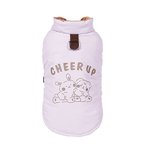 JSSEVN Hundemantel Wasserdichte Jacken Wendbar Verstellbar Winter Hundemantel Weste Hundejacke Kleine Große Kleidung Hellviolett L JSSEVN Hundemantel Wasserdichte Jacken Wendbar Verstellbar Winter Hundemantel Weste Hundejacke Kleine Große Kleidung Hellviolett L von JSSEVN