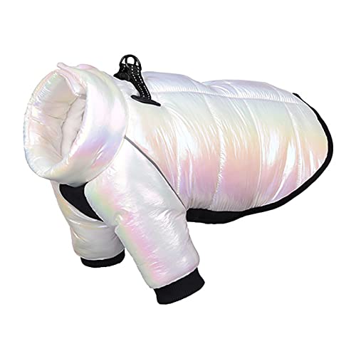 JSSEVN Wasserdichte Hundejacke Leichte Jacke Reflektierender Hunde-Regenmantel Winddicht Schneesicher Hundeweste für kleine Hunde, Bunt Rosa M JSSEVN Wasserdichte Hundejacke Leichte Jacke Reflektierender Hunde-Regenmantel Winddicht Schneesicher Hundeweste für kleine Hunde, Bunt Rosa M von JSSEVN