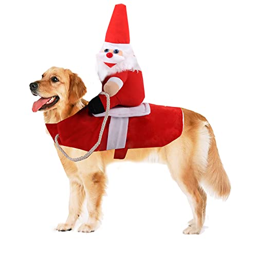 JSSEVN Weihnachtspullover für Hunde, weich, warm, für kaltes Wetter, gestrickte Kleidung, Winter, Reiten, M von ＪＳＳＥＶＮ
