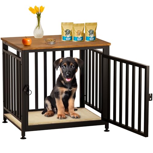JSTTANC Möbel-Hundekäfig, Hundekästen für den Innenbereich, Beistelltisch-Stil von JSTTANC